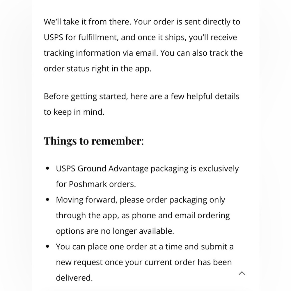 SHIPPING: How to get boxes via USPS Ground postage for Poshmark sellers | info - Picture 2 of 3